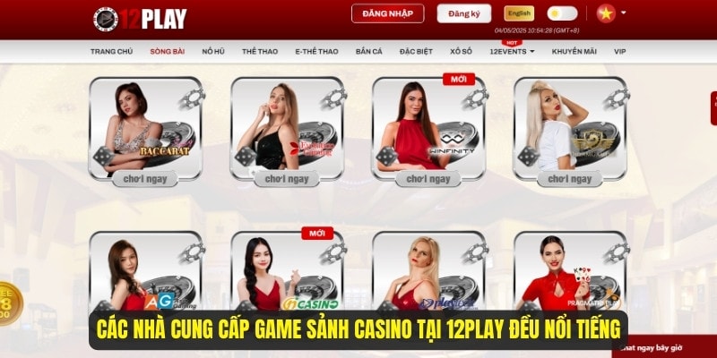 game casino 12Play
